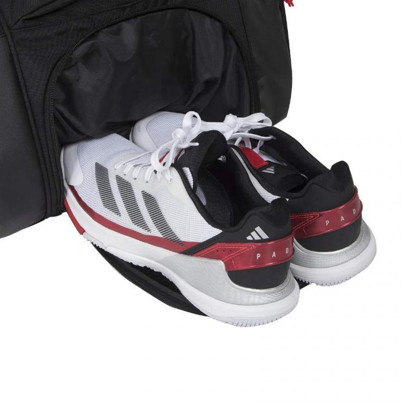 Paletero Adidas Ale Galan Multigame 3.4 Negro Rojo Pádel Elite