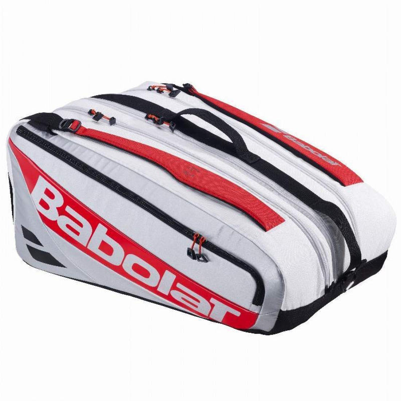 Paletero Babolat Juan Lebron RH Pro Blanco Rojo Pádel Elite