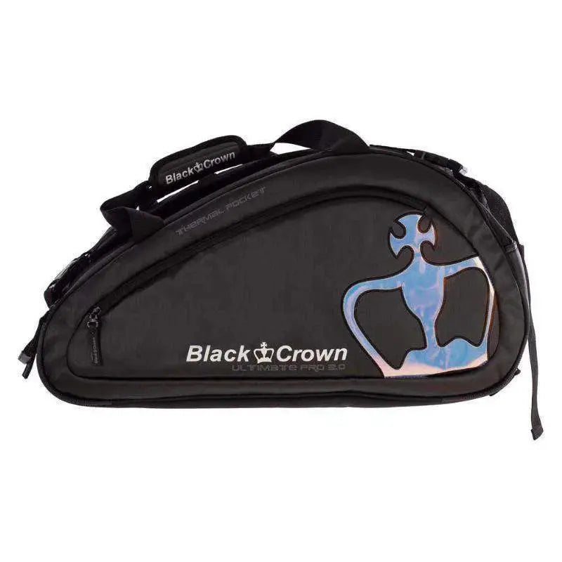 Paletero Black Crown Ultimate Pro 2.0 Negro Tornasol Pádel Elite