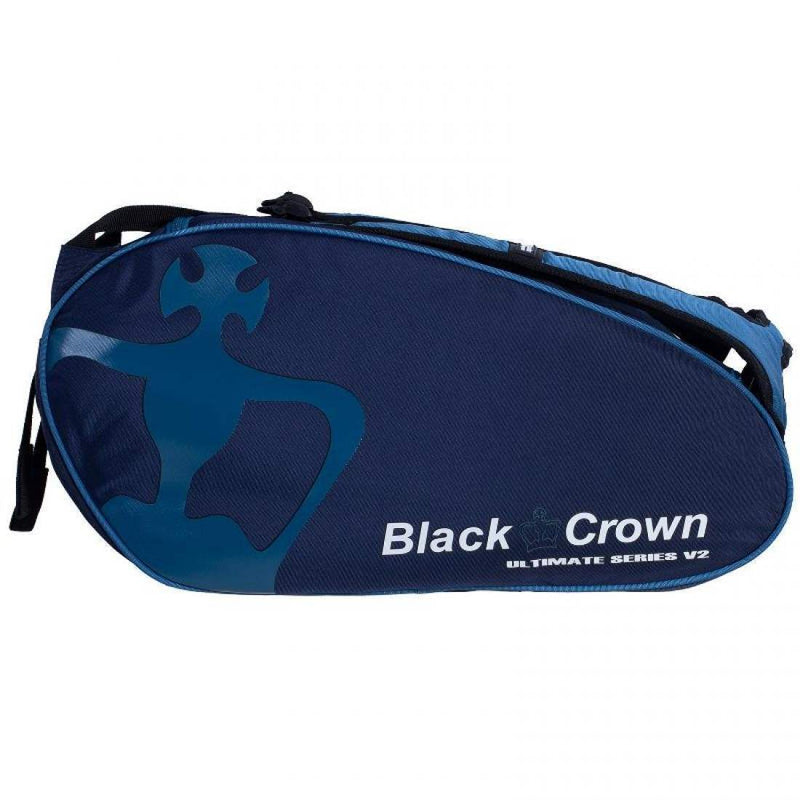 Paletero Black Crown Ultimate Series V2 Azul Marino Celeste Pádel Élite