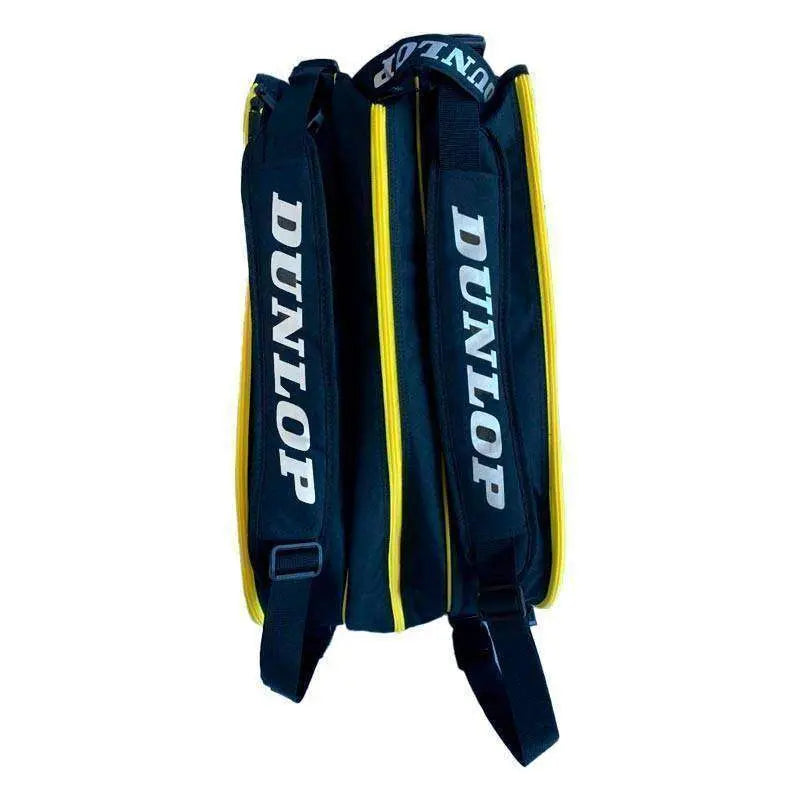 Paletero Dunlop Elite Negro Amarillo II Pádel Elite