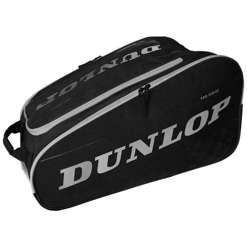 Paletero Dunlop Pro Series Negro Plata Pádel Elite