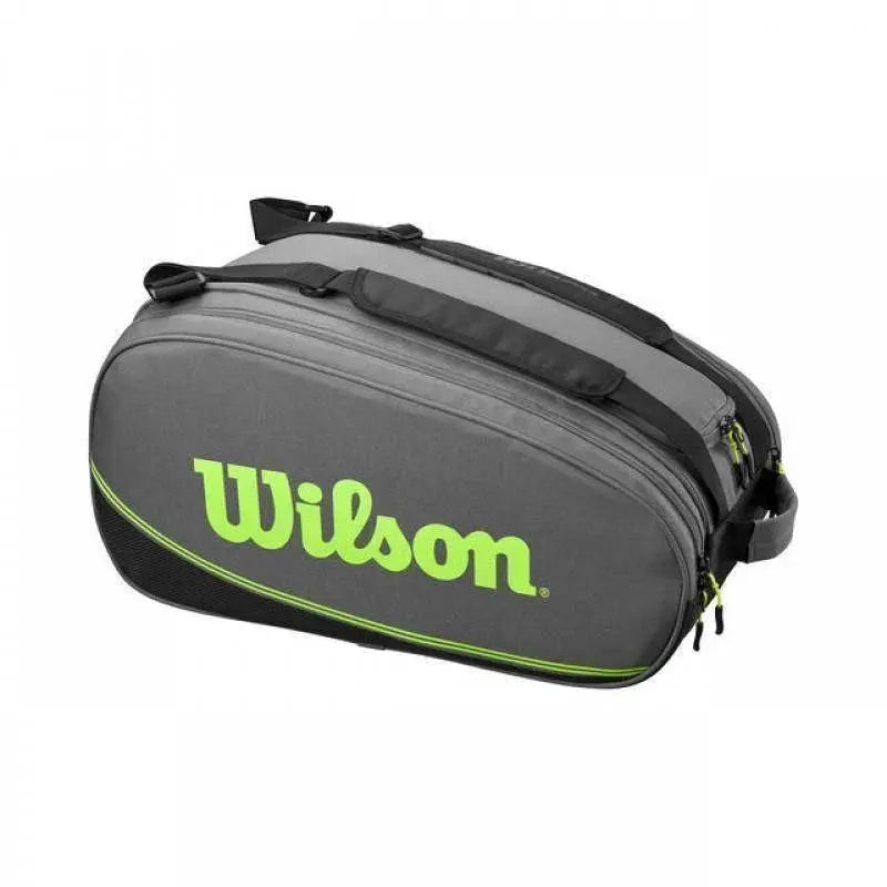 Paletero Wilson Tour Blade Negro Verde Pádel Elite