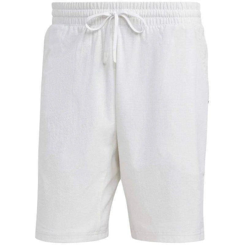 Short Adidas Ergo Blanco Negro Pádel Élite