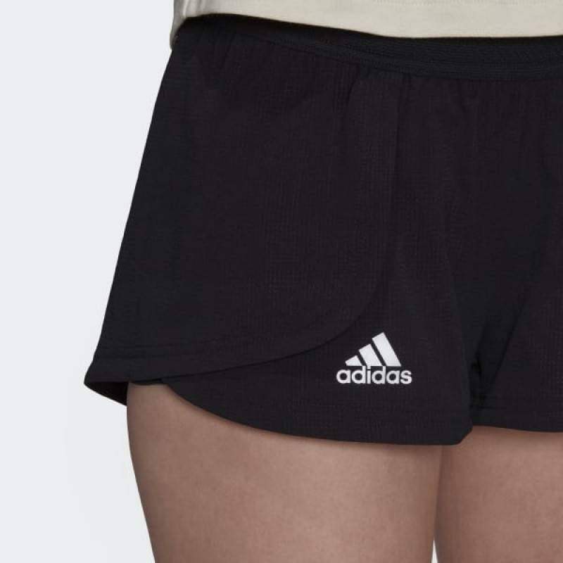 Short Adidas Match Aero Ready Negro Mujer Pádel Élite