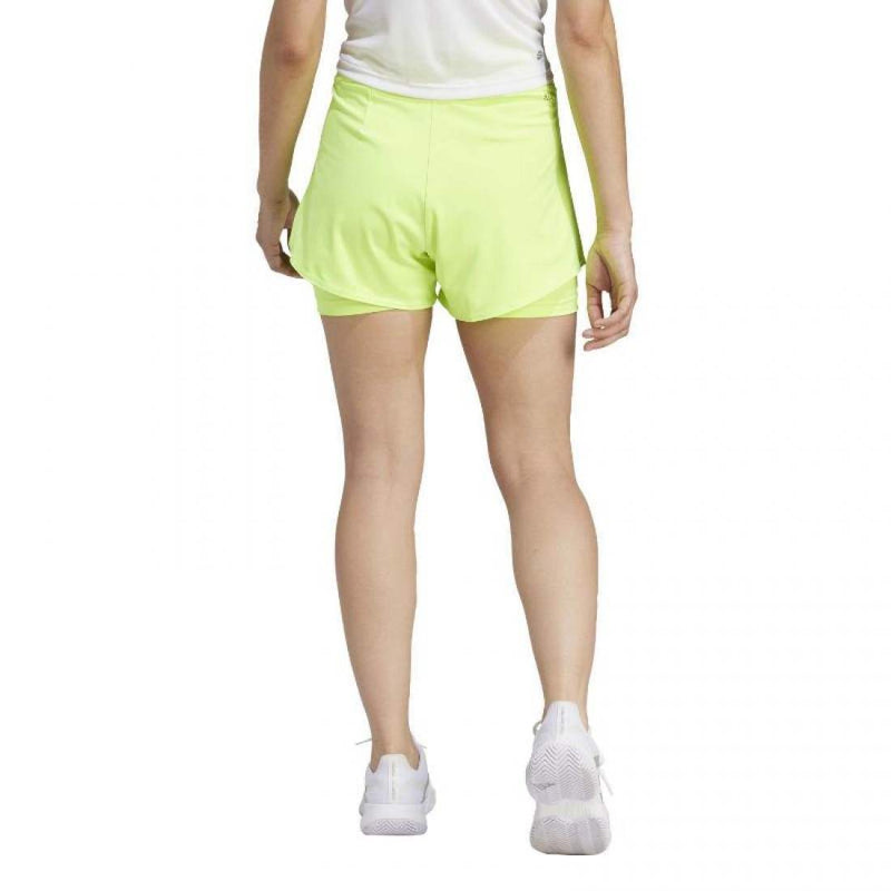 Short Adidas Match Limon Neon | Adidas Pádel Élite