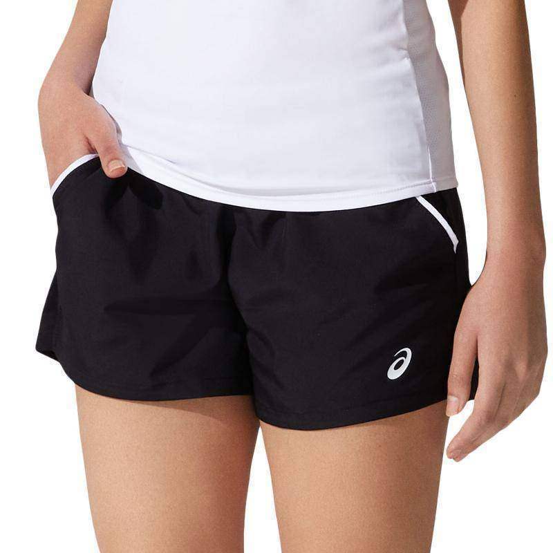 Short Asics Court Performance Negro Mujer Pádel Élite