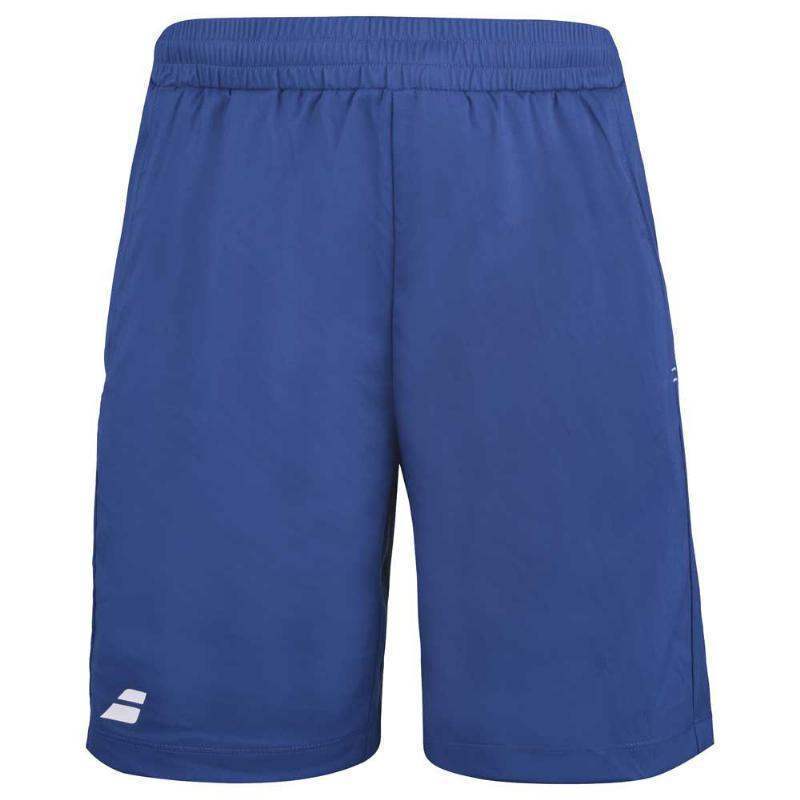 Short Babolat Play Azul Blanco Pádel Élite