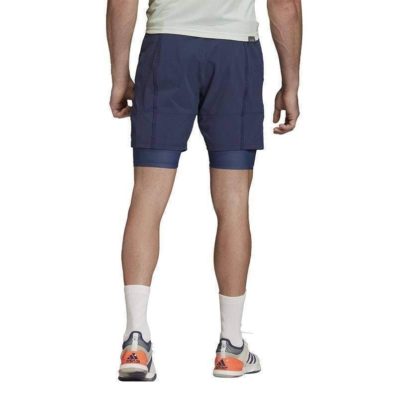 Short con Mallas Adidas Heat Ready 7 Pádel Élite