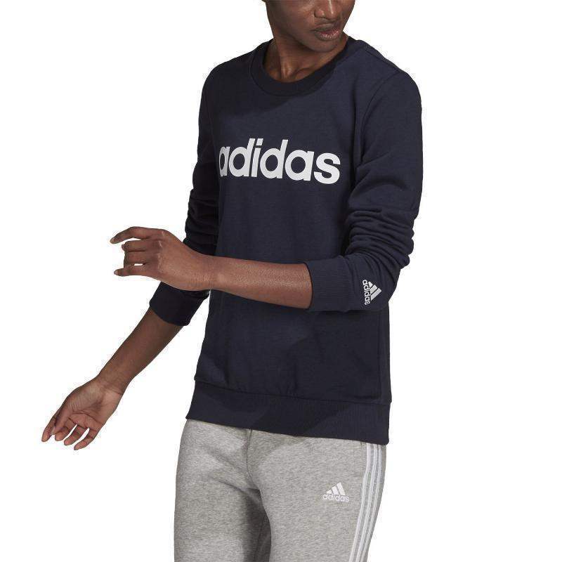 Sudadera Adidas Essentials Marino Blanco Pádel Élite