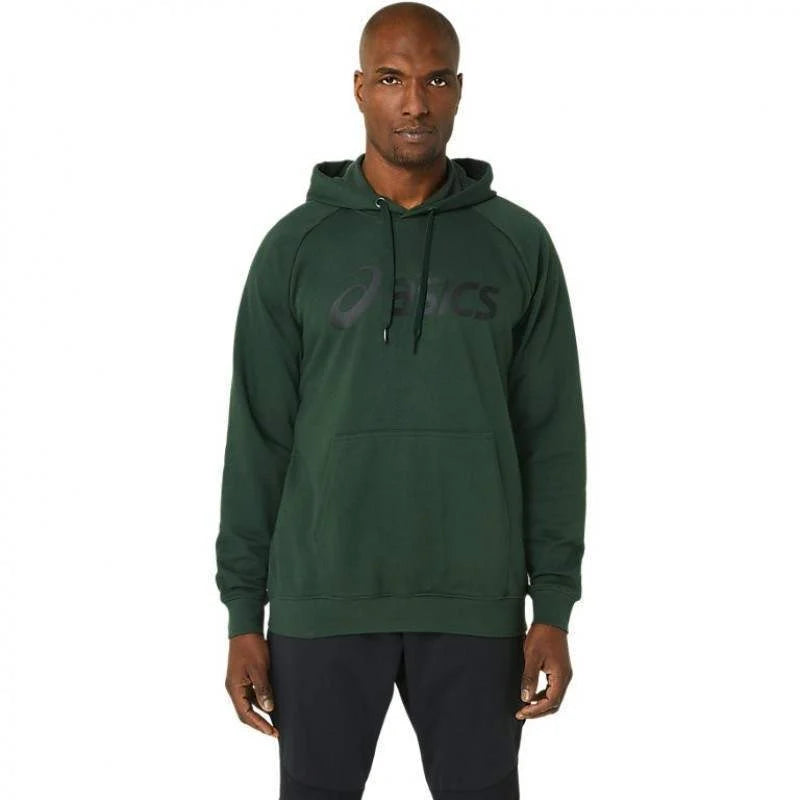 Sudadera Asics Big Verde Bosque Negro Pádel Élite