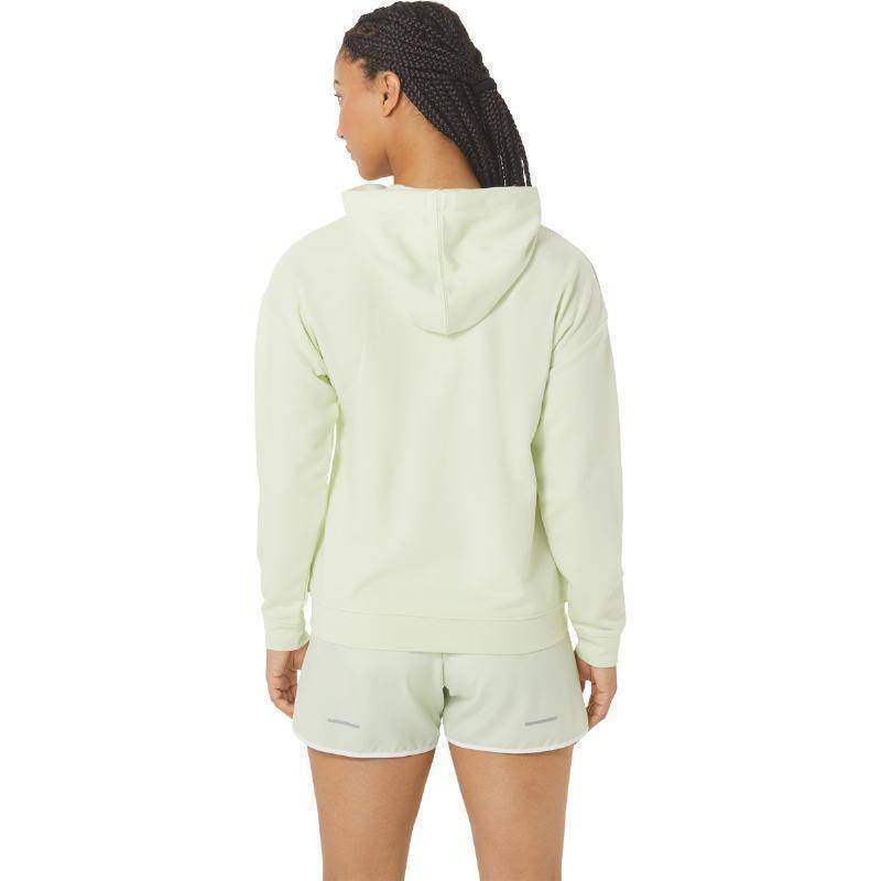 Sudadera Asics Logo Grande Verde Claro Mujer Pádel Élite