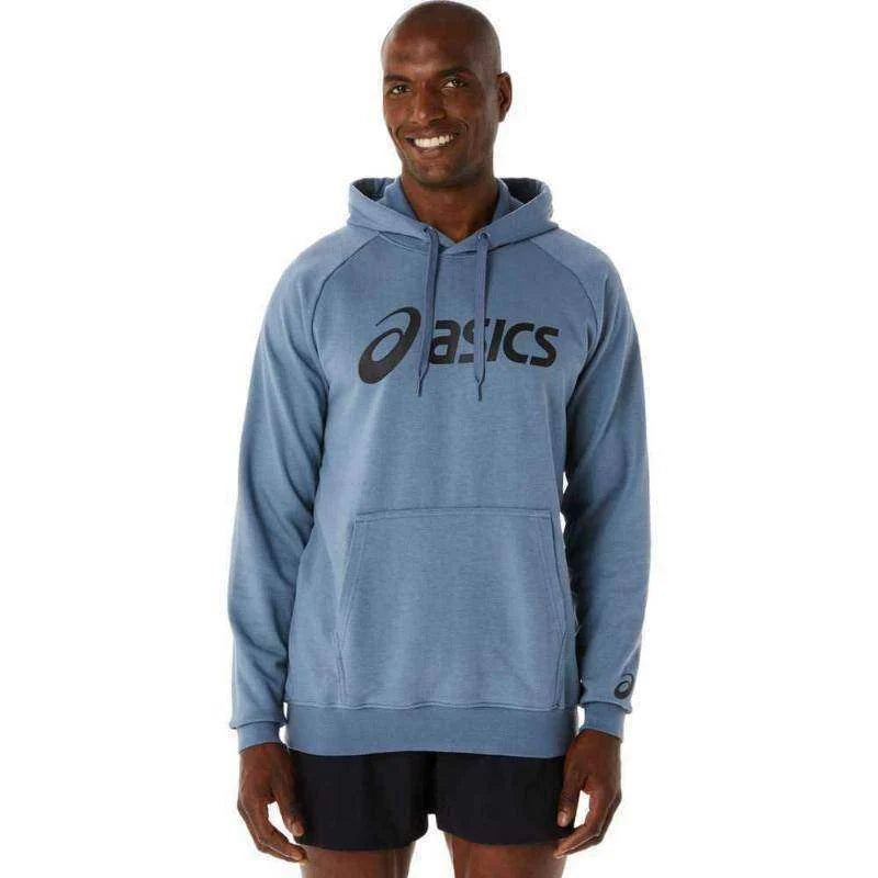 Sudadera Asics Performance Logo Grande Azul Acero Pádel Élite