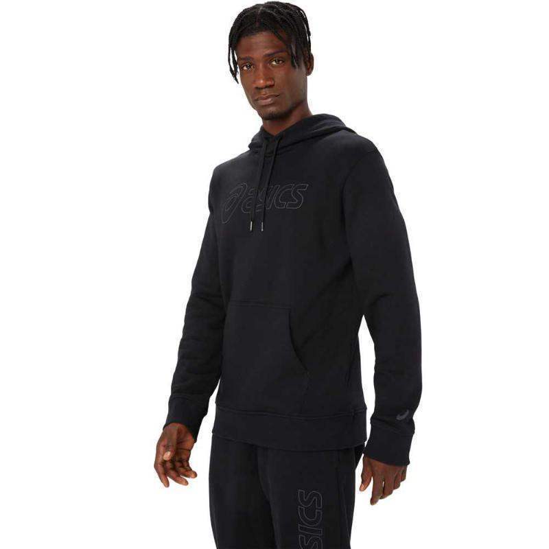 Sudadera Asics Performance Negro Gris Pádel Élite