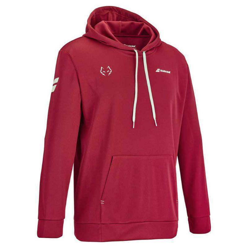 Sudadera Babolat Juan Lebron Hood Rojo Pádel Élite