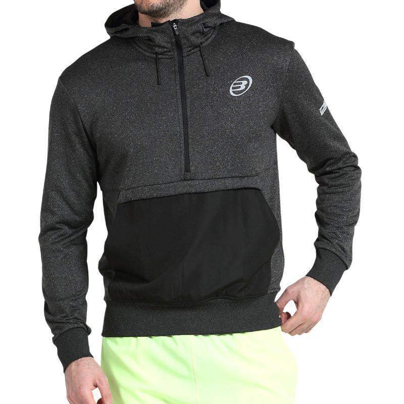 Sudadera Bullpadel Grafo Negro Vigore Pádel Élite