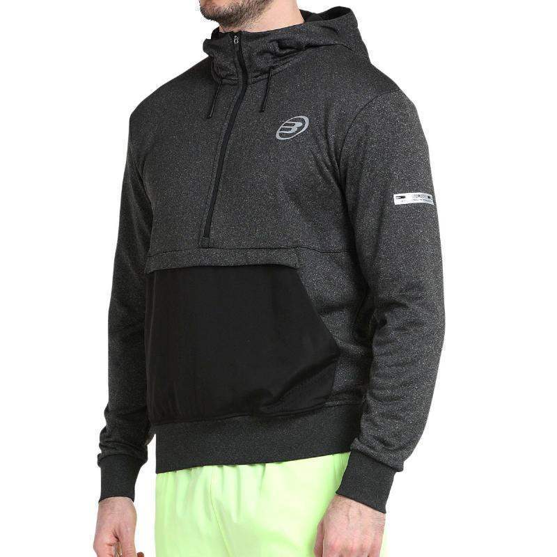 Sudadera Bullpadel Grafo Negro Vigore Pádel Élite