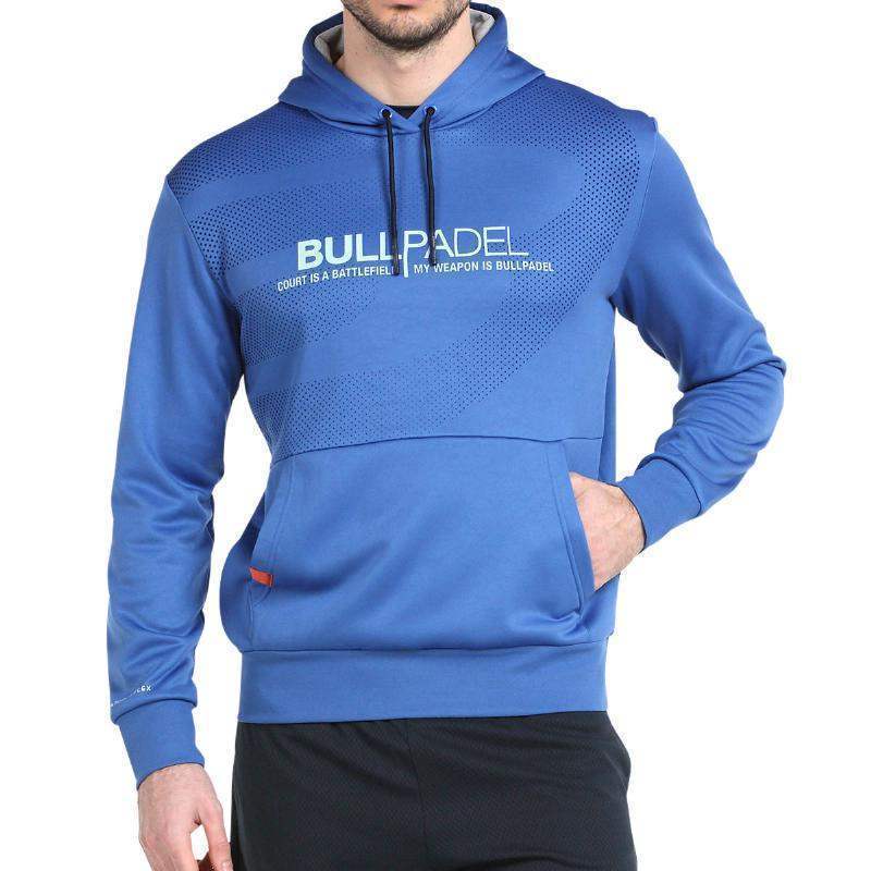 Sudadera Bullpadel Grelo Azul Intenso Pádel Élite