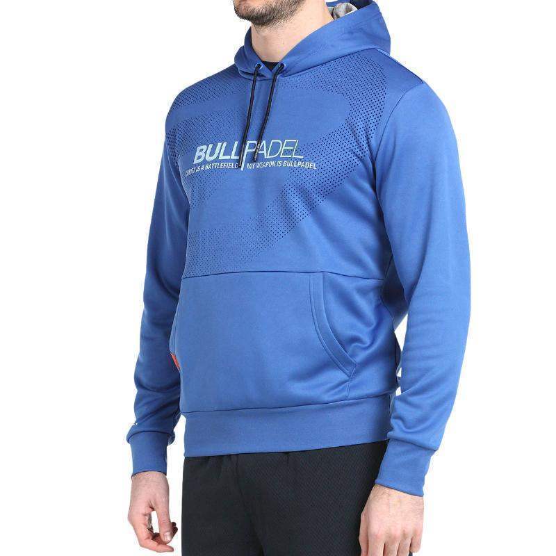 Sudadera Bullpadel Grelo Azul Intenso Pádel Élite