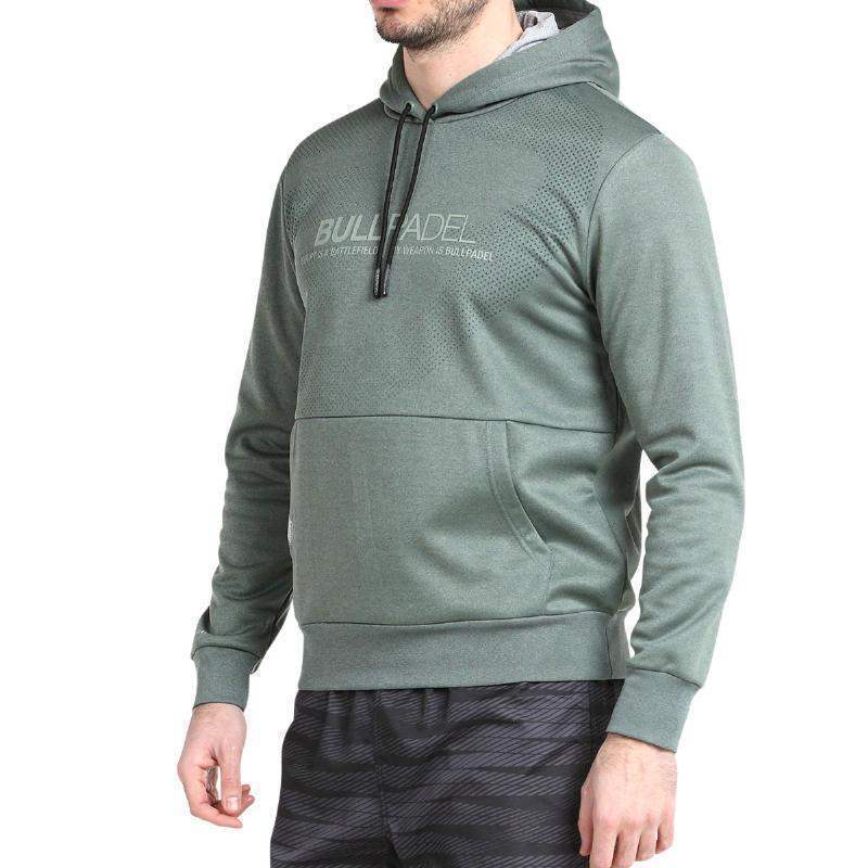 Sudadera Bullpadel Grelo Verde Oliva Vigore Pádel Élite