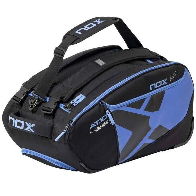 Trolley Nox AT10 Competition Negro Azul Pádel Elite