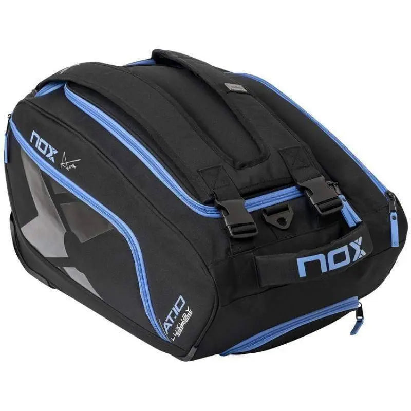 Trolley Nox AT10 Competition Negro Azul Pádel Elite