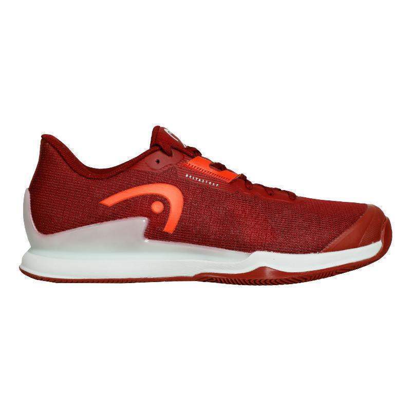 Zapatillas Head Sprint Pro 3.5 Clay Rojo Oscuro Naranja Pádel Élite