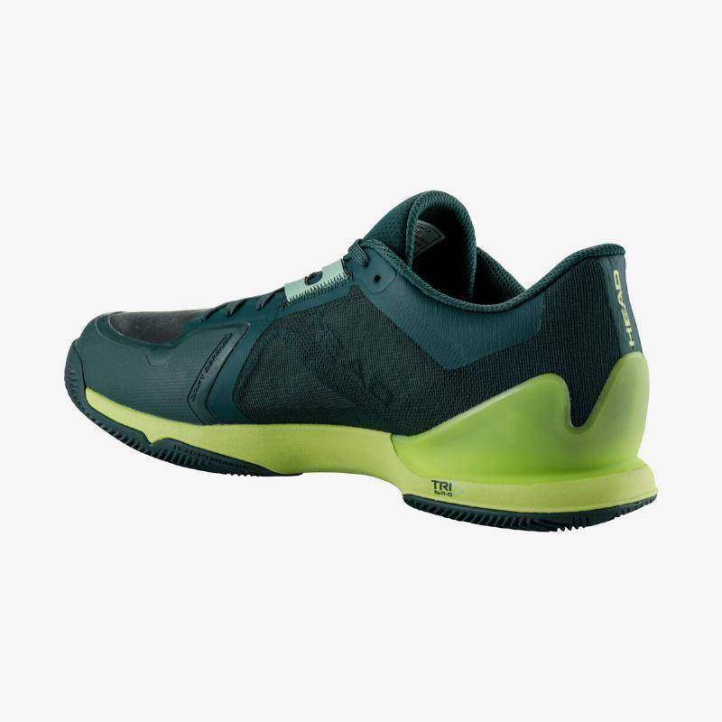 Zapatillas Head Sprint Pro 3.5 Clay Verde Oscuro Pádel Élite