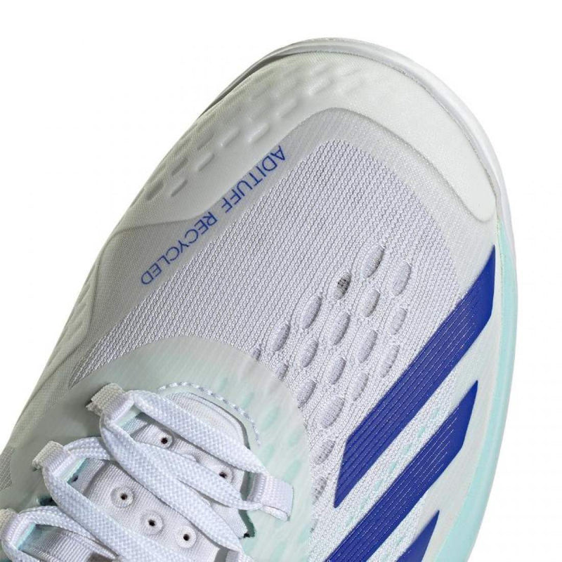 Zapatillas Adidas Adizero Cybersonic Blanco Azul Aqua Pádel Elite