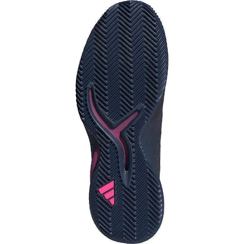 Zapatillas Adidas Adizero Cybersonic Clay Azul Oscuro Rosa Pádel Elite