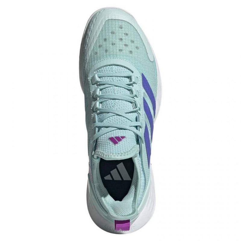 Zapatillas Adidas Adizero Ubersonic 4.1 Azul Purpura Mujer Pádel Elite