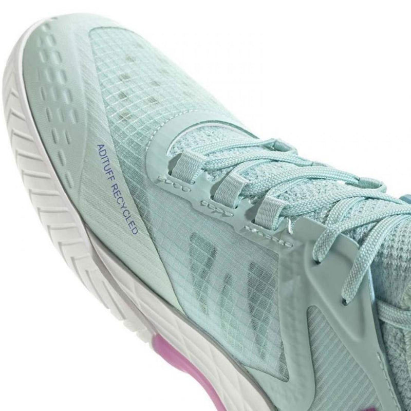 Zapatillas Adidas Adizero Ubersonic 4.1 Azul Purpura Mujer Pádel Elite