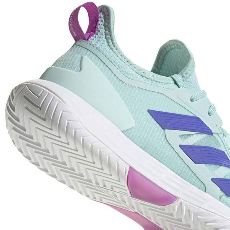 Zapatillas Adidas Adizero Ubersonic 4.1 Azul Purpura Mujer Pádel Elite