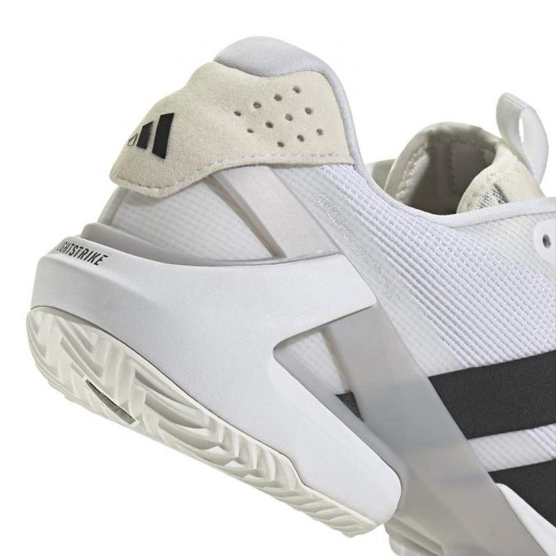 Zapatillas Adidas Adizero Ubersonic 5 Clay Blanco Negro Gris Pádel Elite