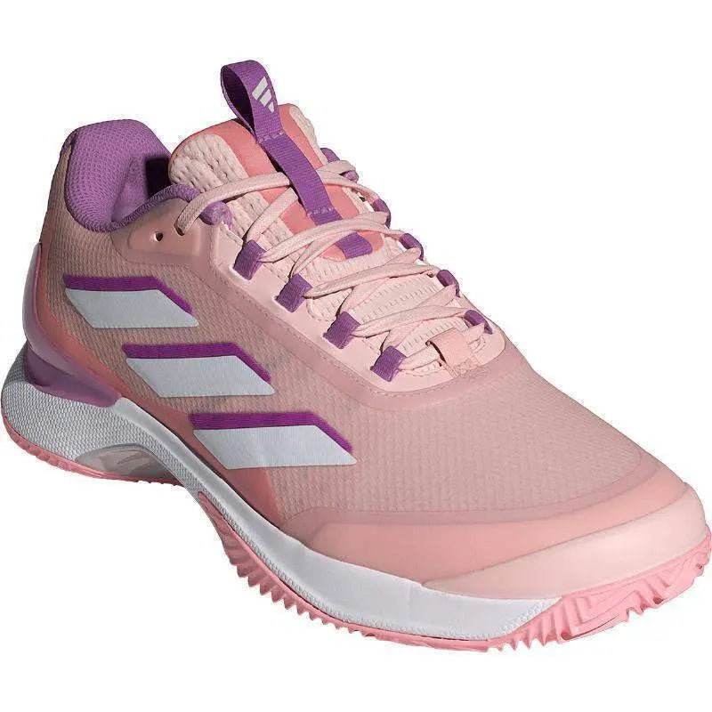 Zapatillas Adidas Avacourt 2.0 Clay Rosa Blanco Purpura Mujer Pádel Elite