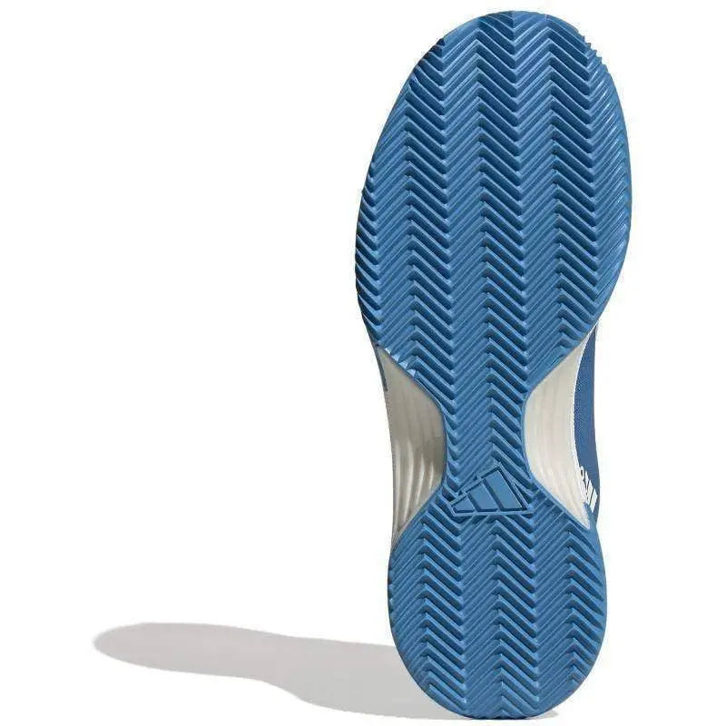 Zapatillas Adidas Avacourt Clay Azul Blanco Mujer Pádel Elite