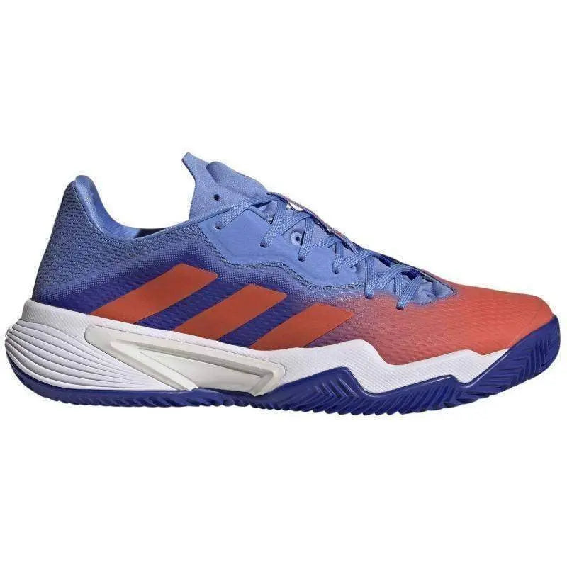 Zapatillas Adidas Barricade Azul Lucido Rojo Solar Pádel Elite