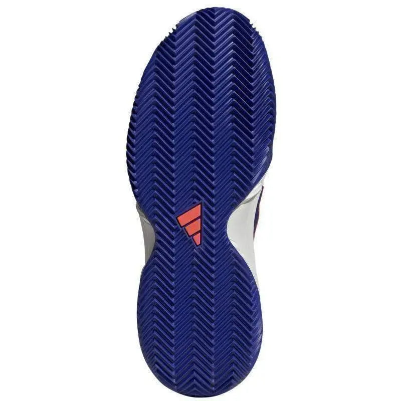 Zapatillas Adidas Barricade Azul Lucido Rojo Solar Pádel Elite