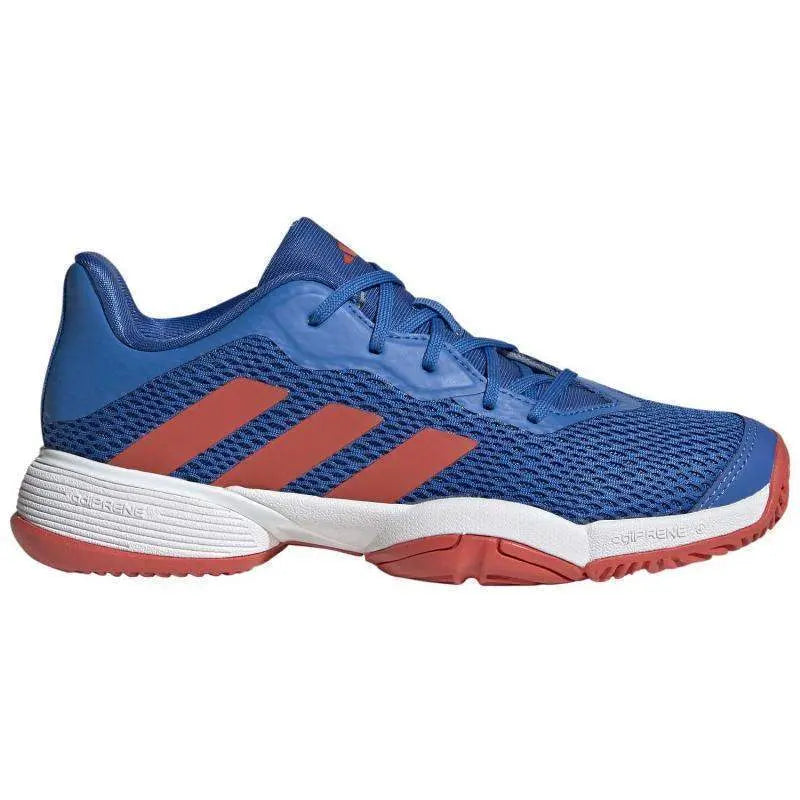 Zapatillas Adidas Barricade Azul Royal Rojo Junior Pádel Elite