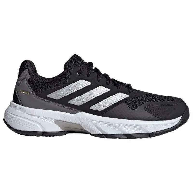 Zapatillas Adidas CourtJam Control 3 Negro Plata Gris Mujer Pádel Elite