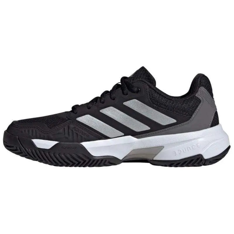 Zapatillas Adidas CourtJam Control 3 Negro Plata Gris Mujer Pádel Elite