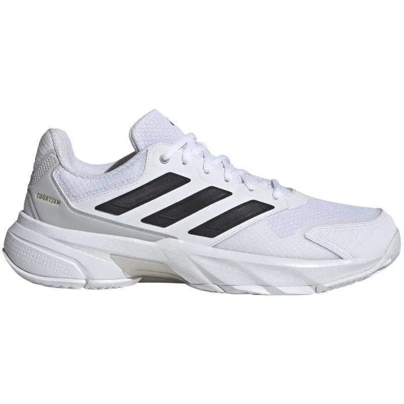 Zapatillas Adidas CourtJam Control Blanco Negro Gris Pádel Elite