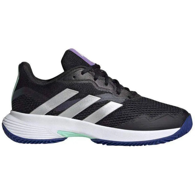 Zapatillas Adidas CourtJam Control Negro Nucleo Plata Mujer Pádel Elite