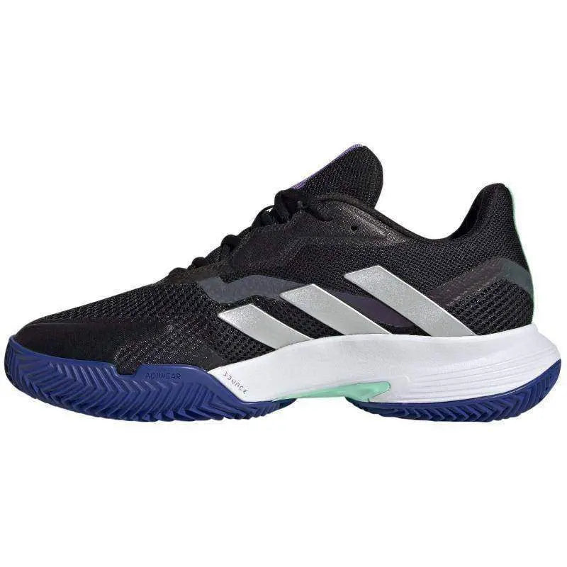 Zapatillas Adidas CourtJam Control Negro Nucleo Plata Mujer Pádel Elite