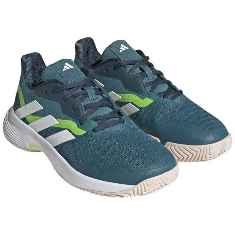 Zapatillas Adidas CourtJam Control Verde Artic Blanco Mujer Pádel Elite