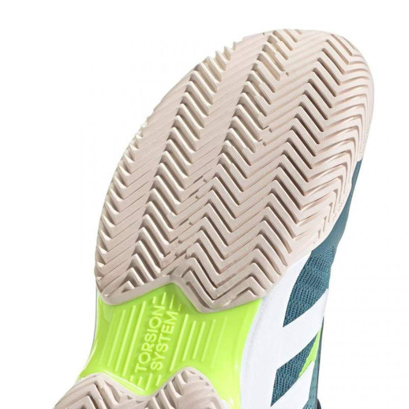 Zapatillas Adidas CourtJam Control Verde Artic Blanco Mujer Pádel Elite