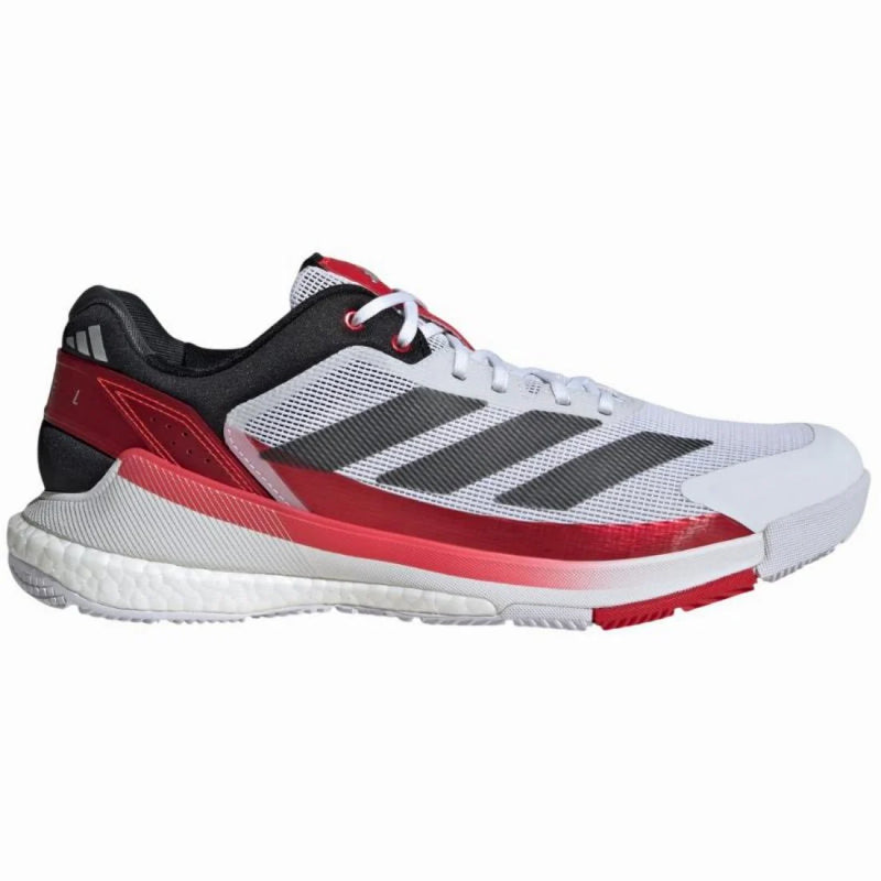 Zapatillas Adidas Crazyquick Boost Padel Blanco Negro Rojo Pádel Élite