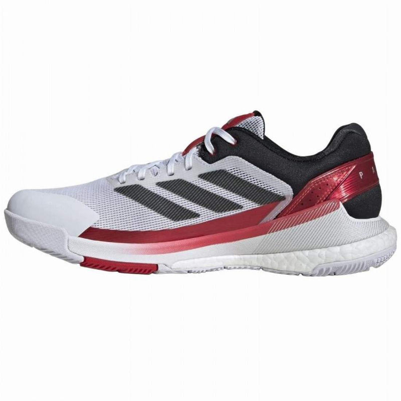 Zapatillas Adidas Crazyquick Boost Padel Blanco Negro Rojo Pádel Élite