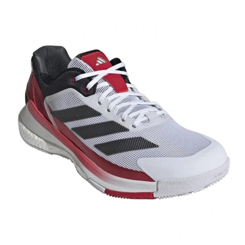 Zapatillas Adidas Crazyquick Boost Padel Blanco Negro Rojo Pádel Élite