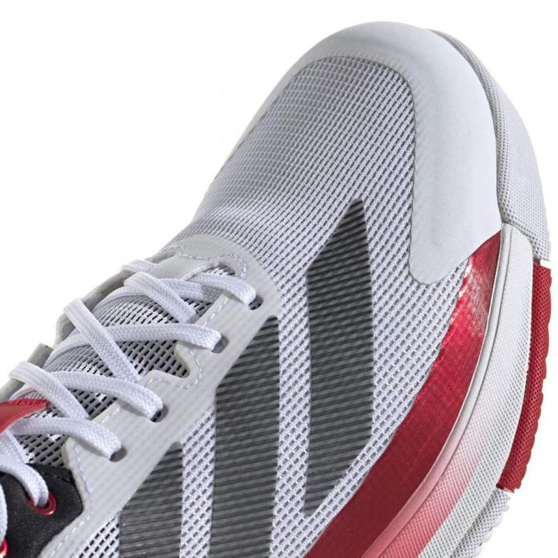 Zapatillas Adidas Crazyquick Boost Padel Blanco Negro Rojo Pádel Élite